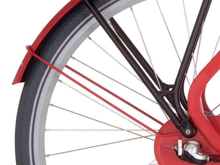 Cortina spatbord rood mat
