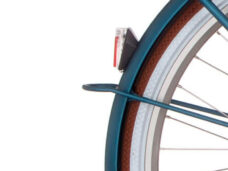 Cortina spatbord blauw mat