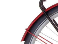 Cortina spatbord rood mat