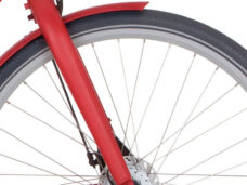 Cortina voorvork rood mat