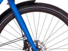 Cortina voorvork blauw mat