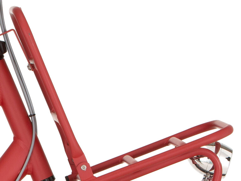 Cortina bagagedrager rood mat