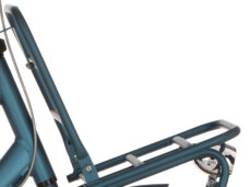 Cortina bagagedrager blauw mat