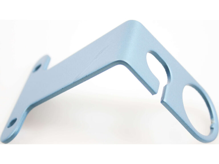 Cortina bagagedrager blauw mat