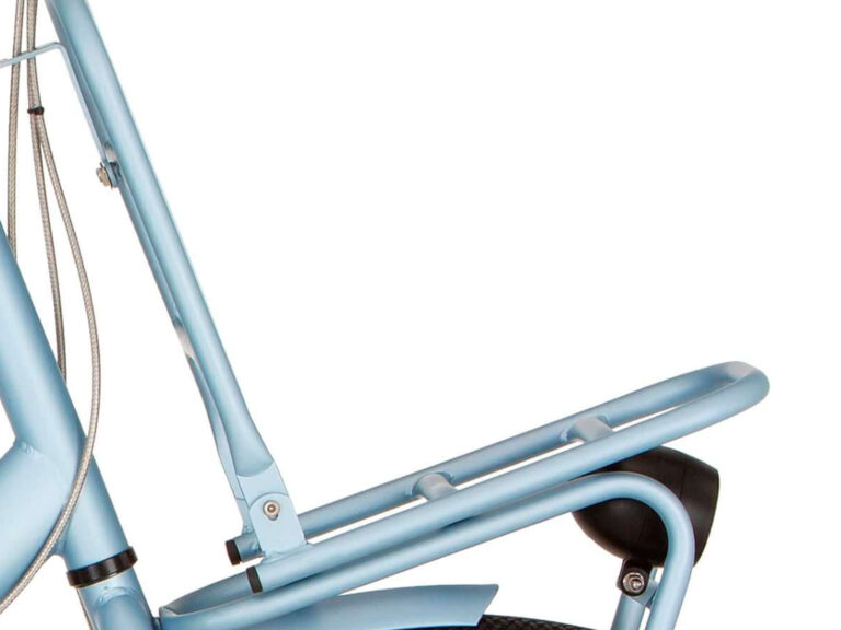 Cortina bagagedrager blauw mat