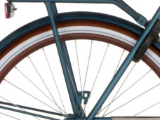 Cortina bagagedrager blauw mat