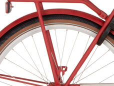 Cortina bagagedrager rood mat