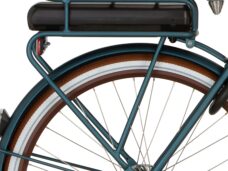 Cortina bagagedrager blauw mat