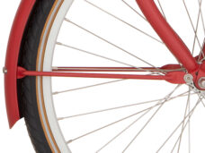 Cortina spatbord rood mat