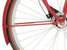 Cortina spatbord rood mat
