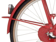 Cortina spatbord rood mat