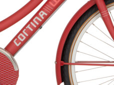Cortina spatbord rood mat