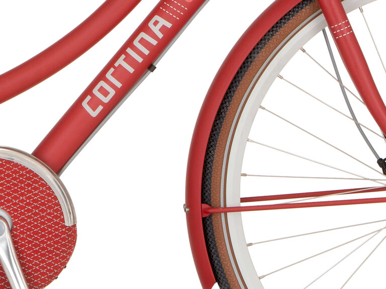 Cortina spatbord rood mat
