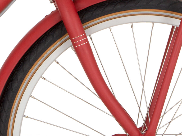 Cortina voorvork rood mat