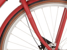 Cortina voorvork rood mat