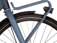 Cortina bagagedrager blauw mat