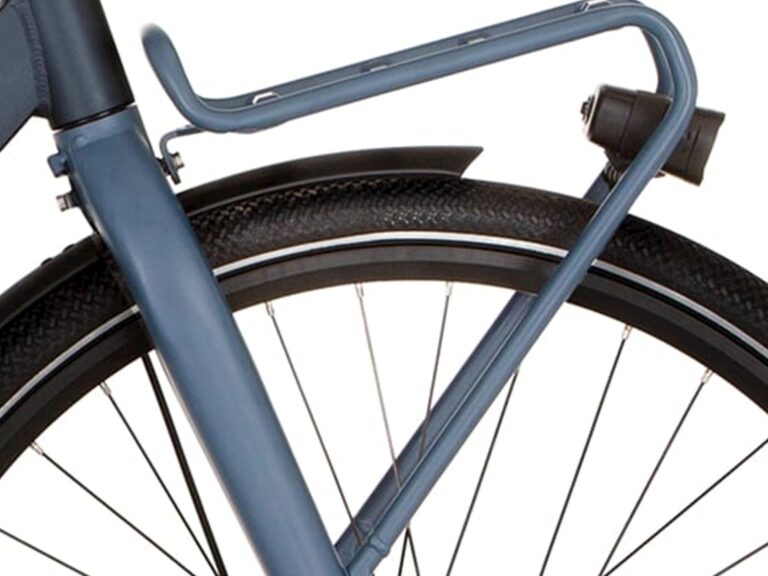 Cortina bagagedrager blauw mat