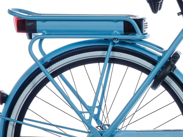 Cortina bagagedrager blauw mat