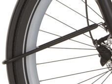 Cortina spatbordstang voor 28 Silento jet black matt