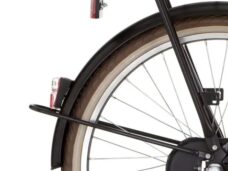 Cortina spatbord zwart mat