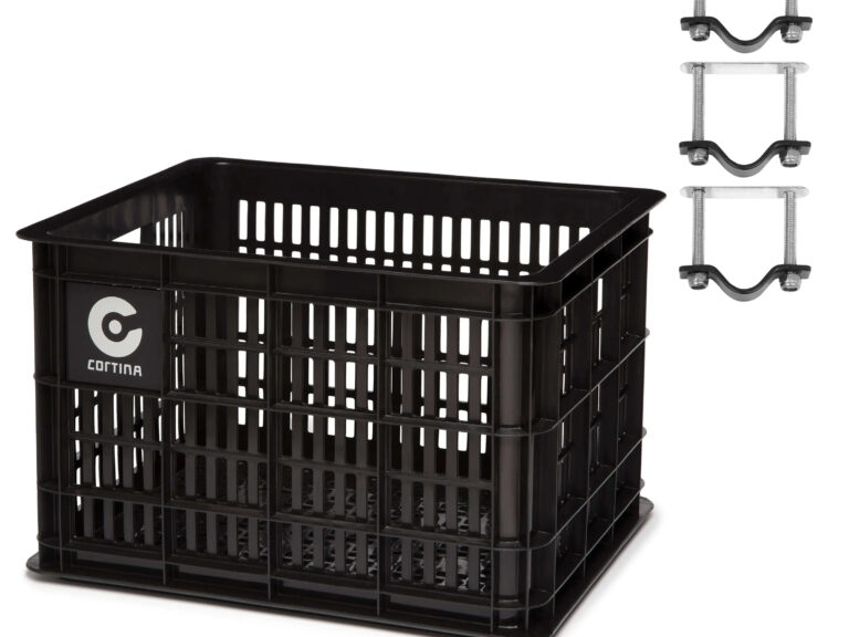 Cortina Krat Dubai incl. bevestiging 29,5L zwart 45x35x25cm
