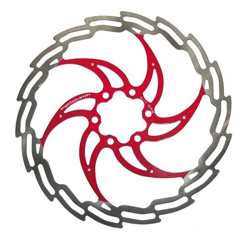 Cyclotech remschijf rood