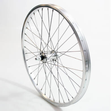 Dahon wiel zilver