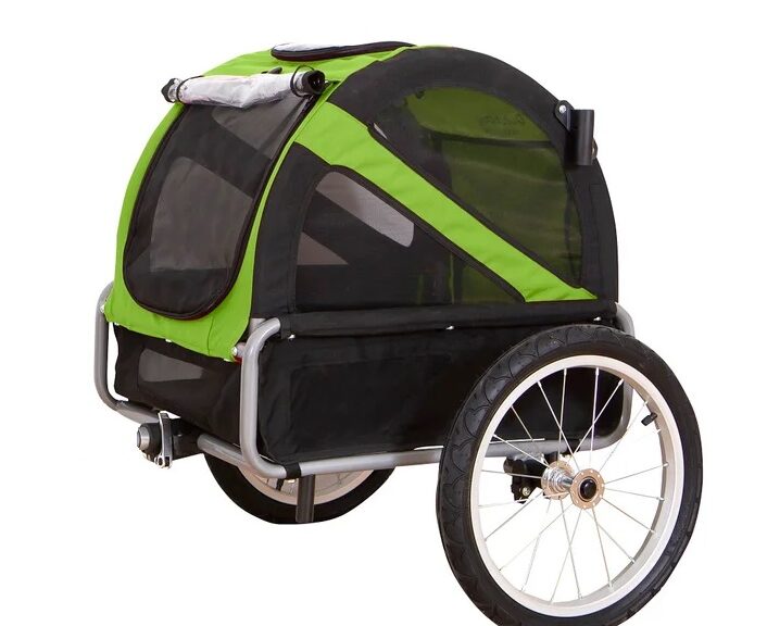 DoggyRide fietsaanhanger groen