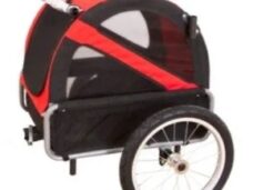 DoggyRide fietsaanhanger rood