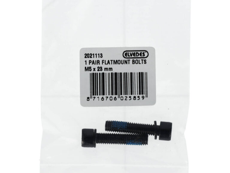 Elvedes 1 paar flatmount bouten M5 × 23 mm