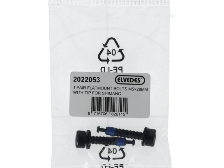 Elvedes 1 paar flatmount adapter bouten M5 × 28 mm