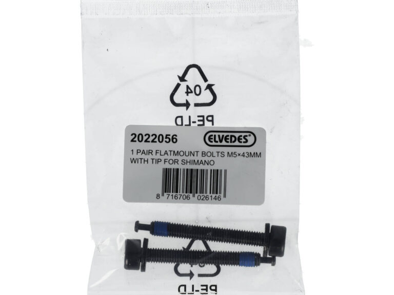 Elvedes 1 paar flatmount adapter bouten M5 × 43 mm