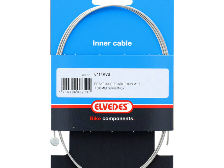 Elvedes rembinnenkabel RVS 19dr 1.5mm T-nippel 1000mm