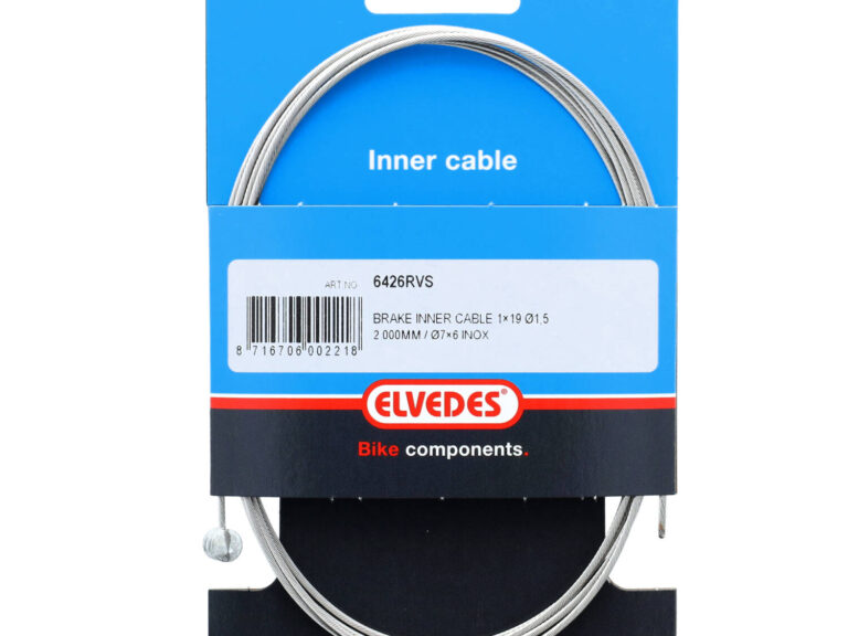 Elvedes rembinnenkabel RVS 19dr 1.5mm T-nippel 2000mm