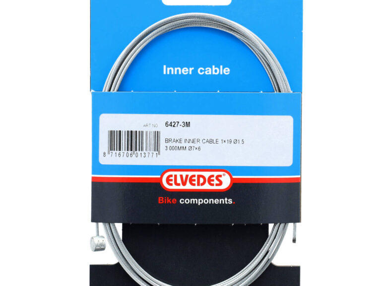 Elvedes rembinnenkabel gegalv 1.5mm T-nippel 3000mm