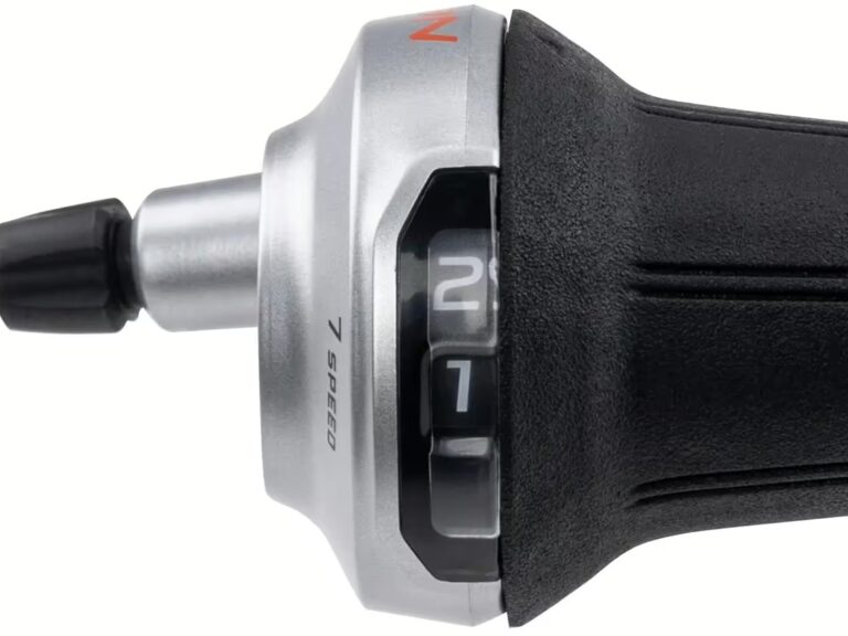 Shimano shifter zilver