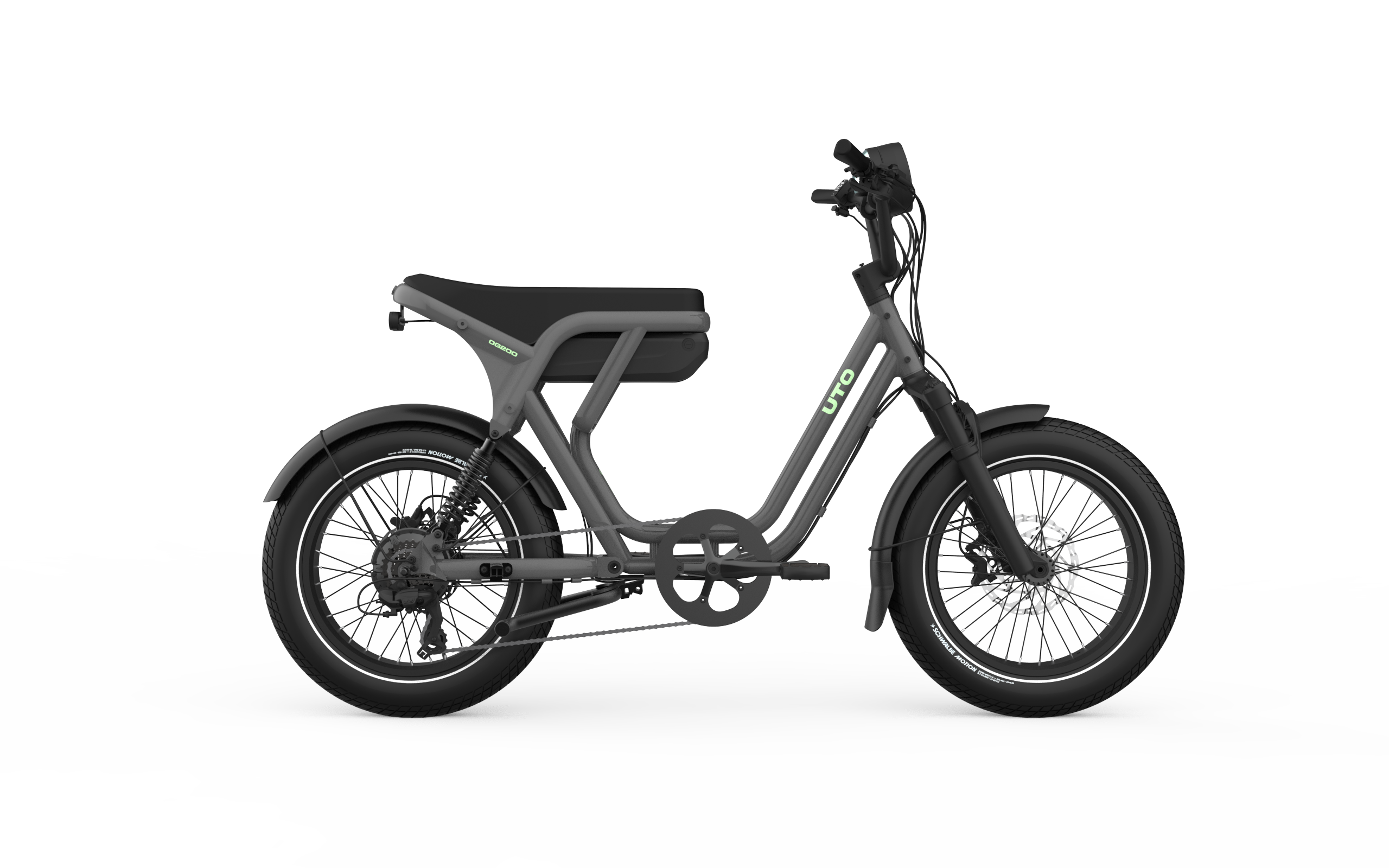 UTO elektrische cargofiets OG200 v0 grijs