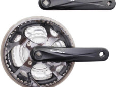 Sunrace crankstel zwart