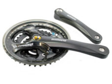 Shimano crankstel zwart