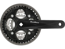 Sunrace crankstel zwart
