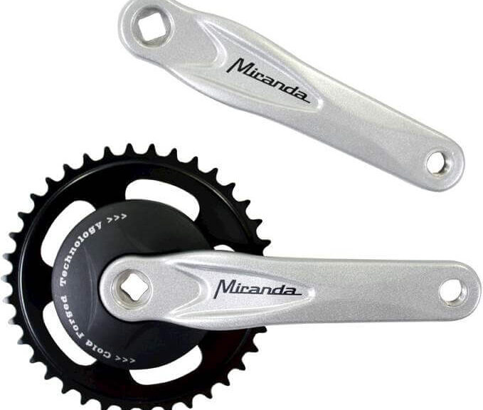 Miranda crankstel zilver