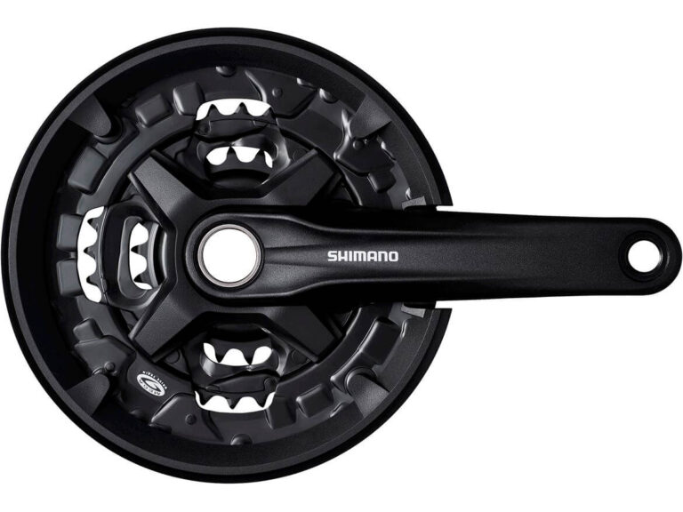 Shimano crankstel zwart