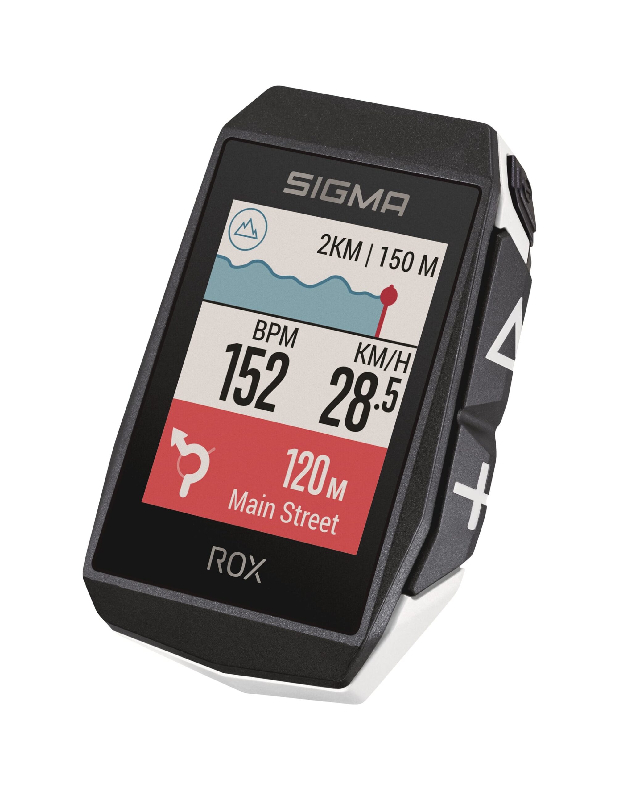 Sigma fietscomputer wit