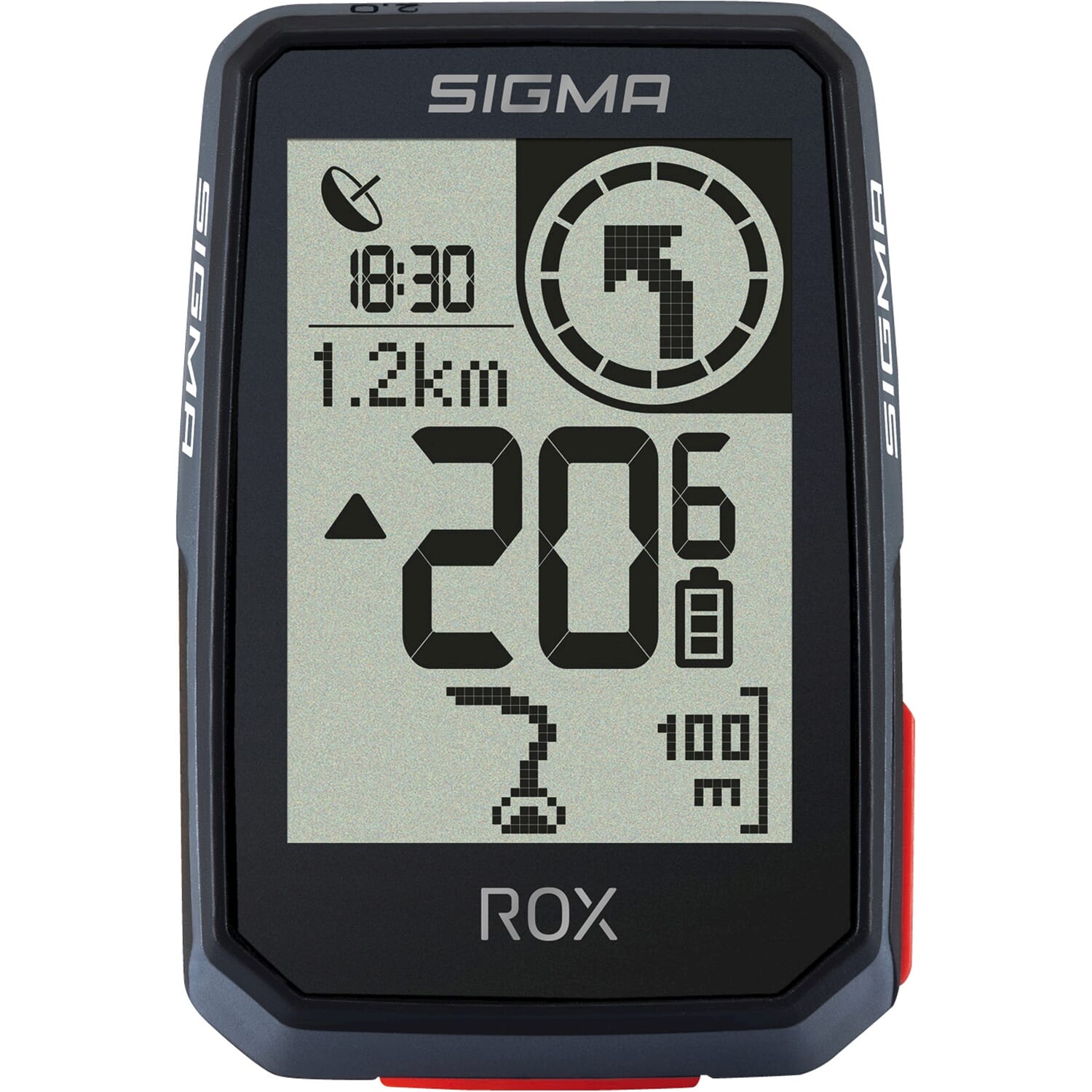 Sigma fietscomputer zwart