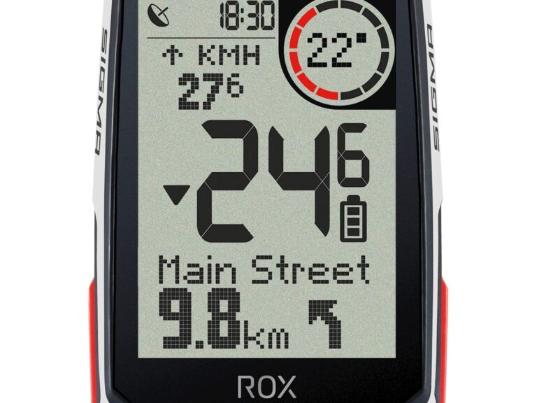 Sigma fietscomputer wit