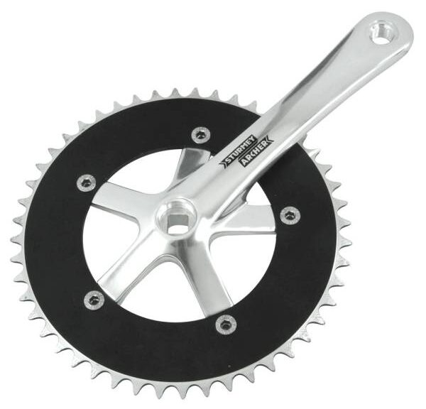 Sturmey Archer crankstel zilver