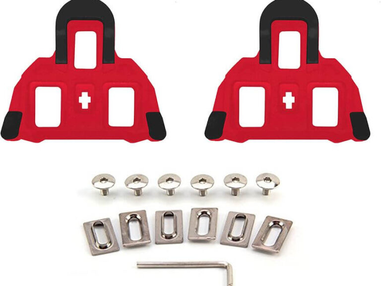 FLR schoenplaatje cleat R0 SPD-SL rood
