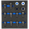 blauw