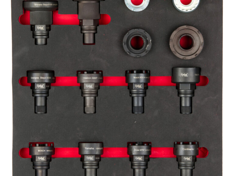 Cyclus crankstel rood
