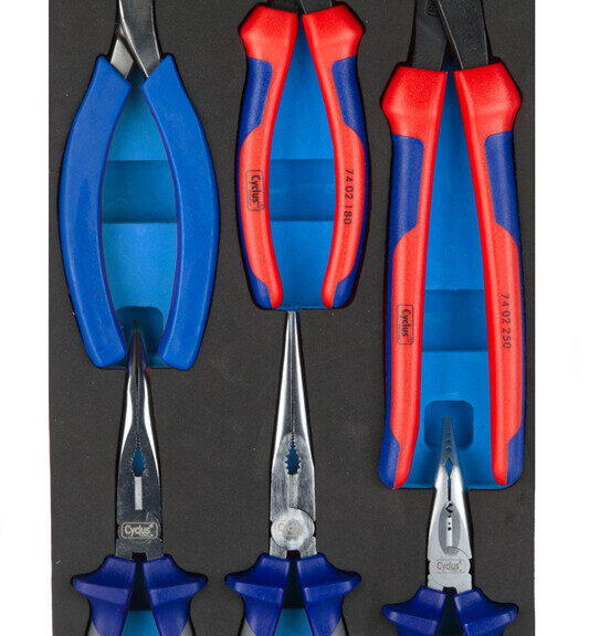 Cyclus gereedschap blauw